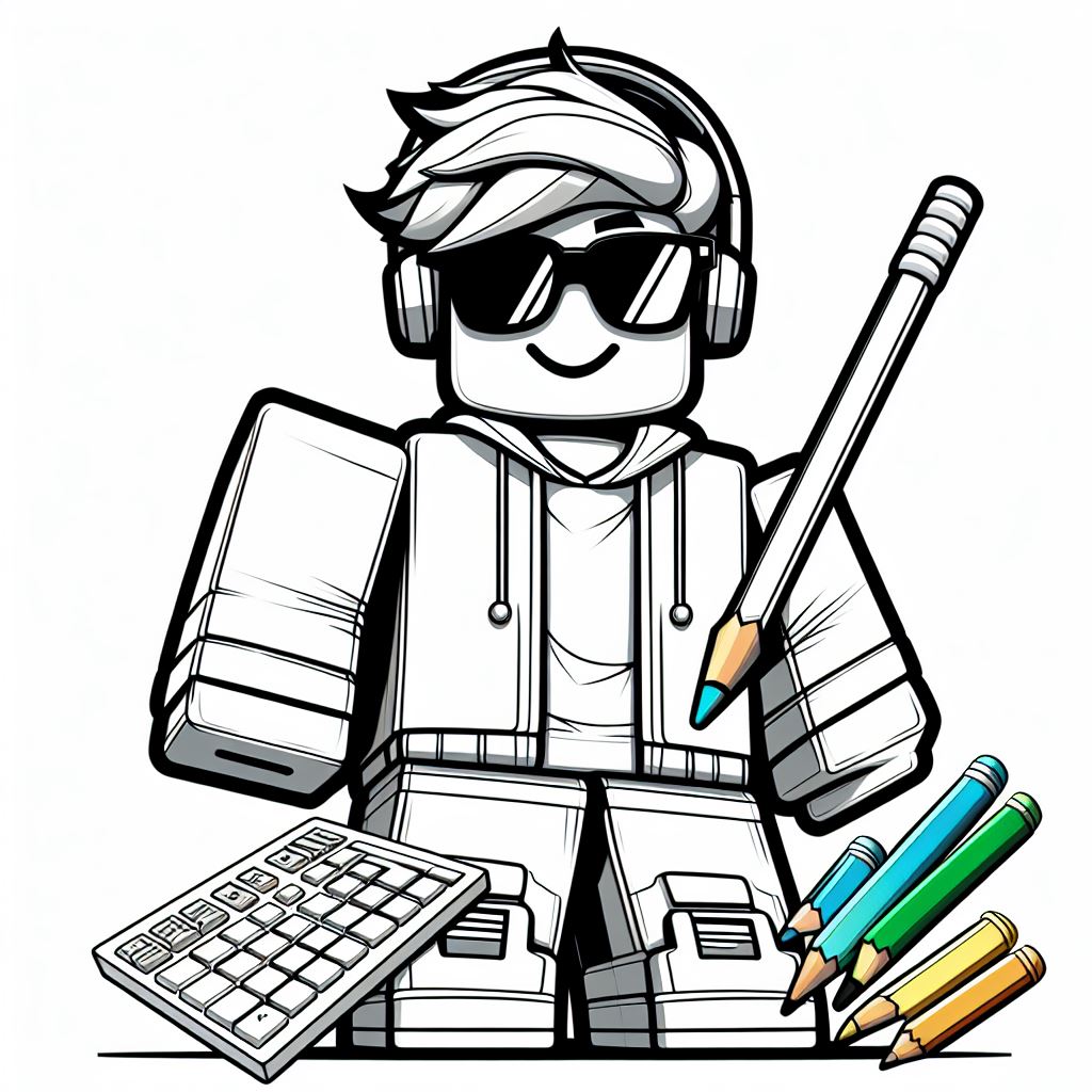 Roblox player coloring